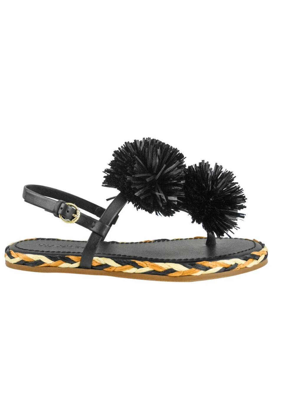 Ulla Johnson Ingrid Leather Raffia Sandal, $650 BRAND NEW, US 6, IT 36